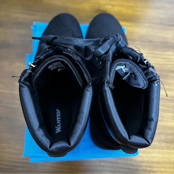 Wanted Black Booties Size 9 NWOT - Picture 5 of 7